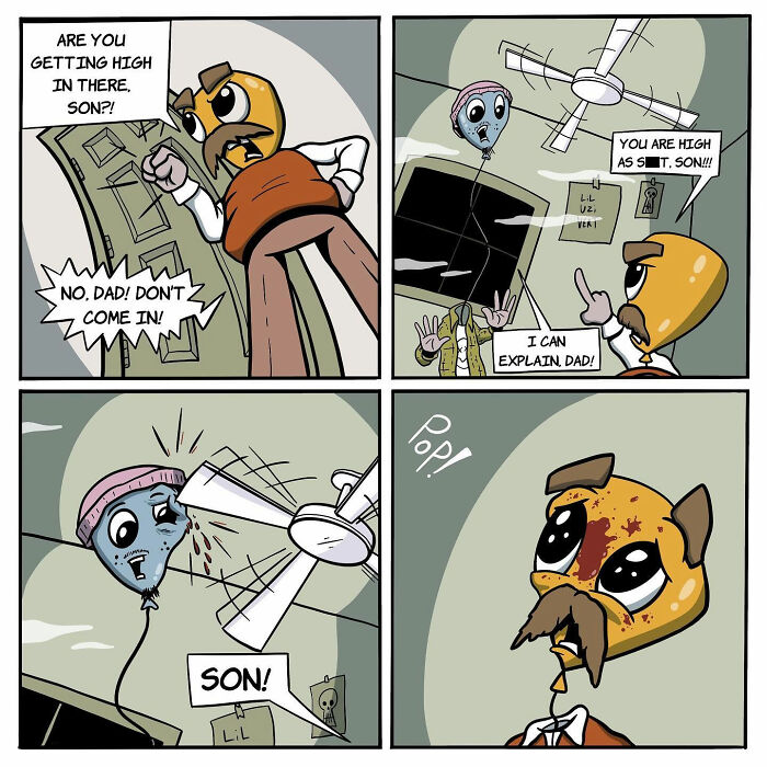 This Artist Made 40 Comics That Start Off Normal, Then Take A Surprisingly Dark Turn This Artist Made 40 Comics That Start Off Normal, Then Take A Surprisingly Dark Turn