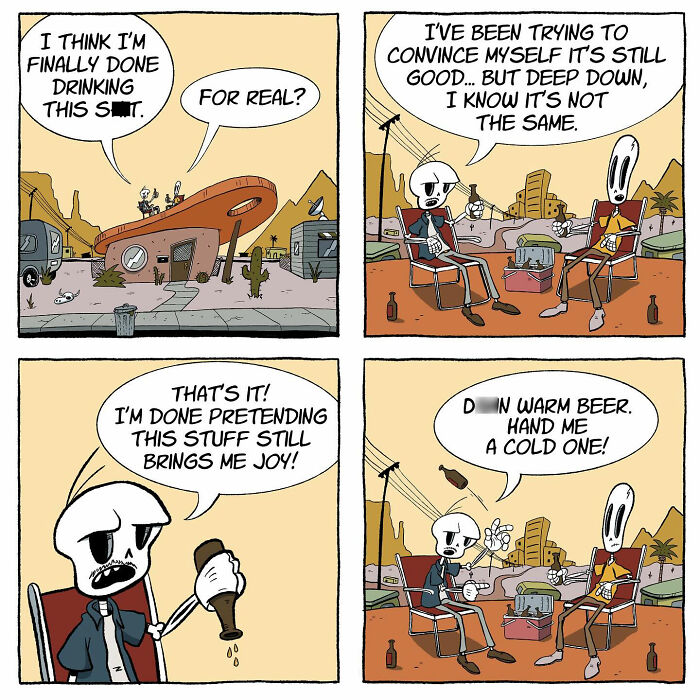 This Artist Made 40 Comics That Start Off Normal, Then Take A Surprisingly Dark Turn This Artist Made 40 Comics That Start Off Normal, Then Take A Surprisingly Dark Turn