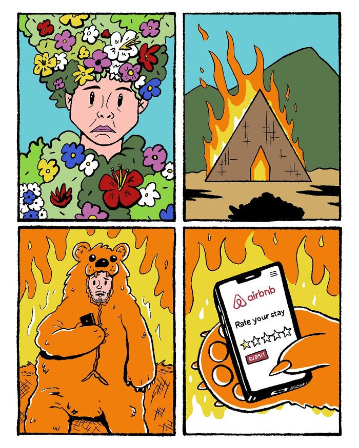 This Artist Made 40 Comics That Start Off Normal, Then Take A Surprisingly Dark Turn This Artist Made 40 Comics That Start Off Normal, Then Take A Surprisingly Dark Turn