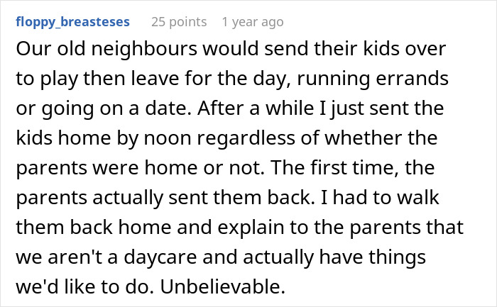 Dad Keeps Sending His Kid To The Neighbors To Get Free Childcare, They Decide They’ve Had Enough Dad Keeps Sending His Kid To The Neighbors To Get Free Childcare, They Decide They’ve Had Enough