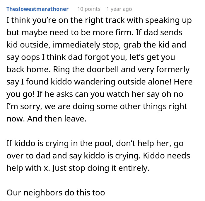 Dad Keeps Sending His Kid To The Neighbors To Get Free Childcare, They Decide They’ve Had Enough Dad Keeps Sending His Kid To The Neighbors To Get Free Childcare, They Decide They’ve Had Enough