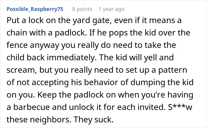 Dad Keeps Sending His Kid To The Neighbors To Get Free Childcare, They Decide They’ve Had Enough Dad Keeps Sending His Kid To The Neighbors To Get Free Childcare, They Decide They’ve Had Enough