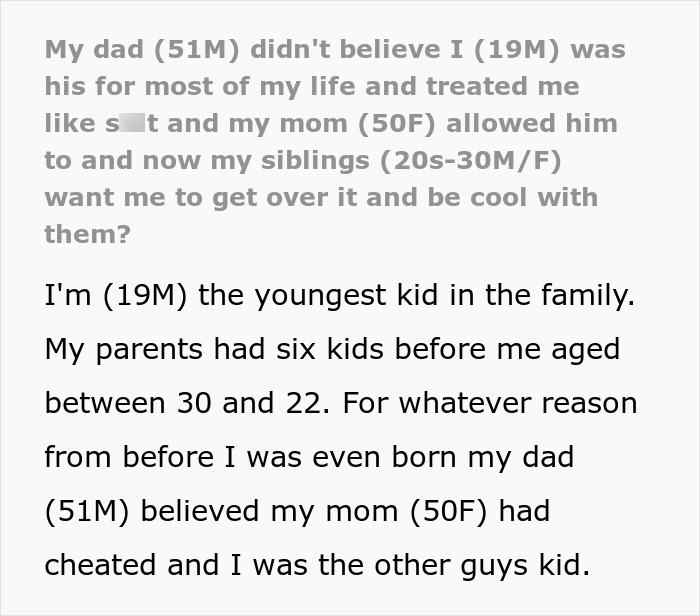 Family Demands Reconciliation After 17 Years Of Heartless Child Neglect: “Get Over It” Family Demands Reconciliation After 17 Years Of Heartless Child Neglect: “Get Over It”