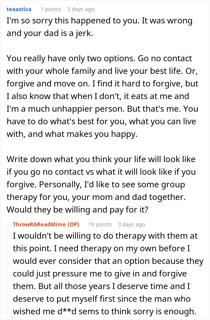 Family Demands Reconciliation After 17 Years Of Heartless Child Neglect: “Get Over It” Family Demands Reconciliation After 17 Years Of Heartless Child Neglect: “Get Over It”