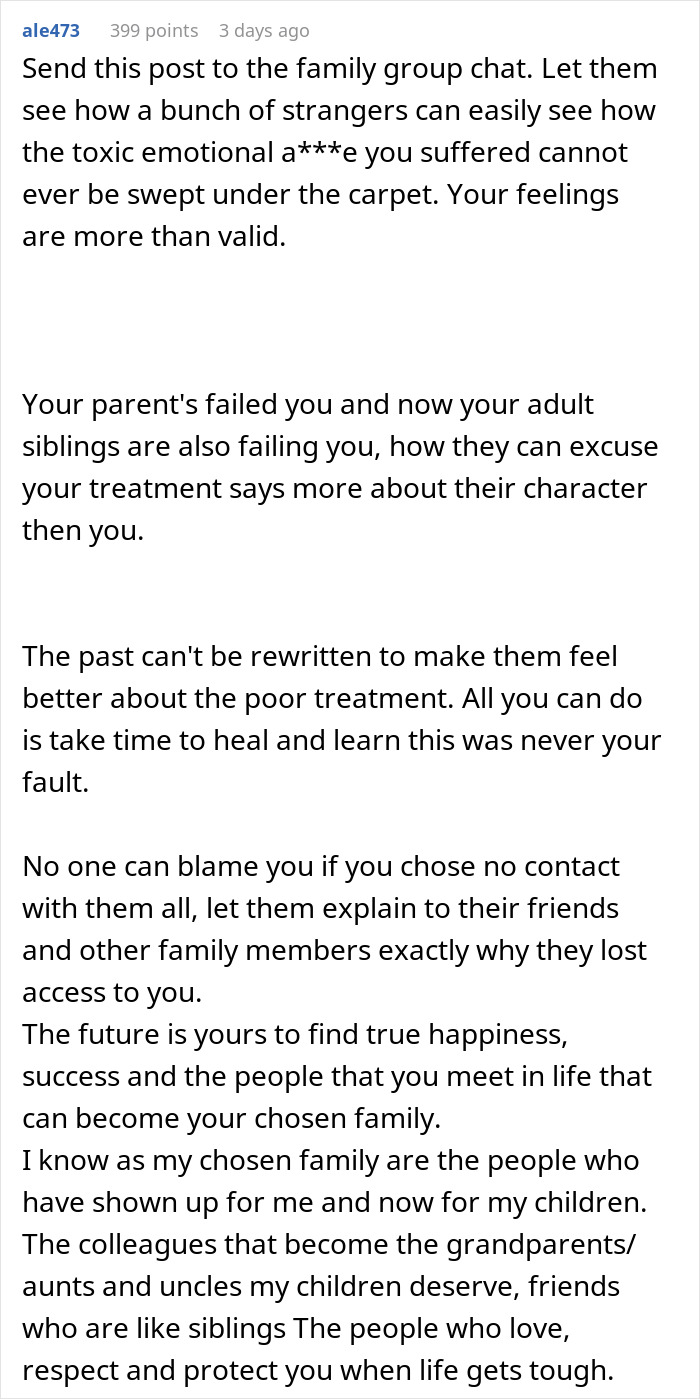 Family Demands Reconciliation After 17 Years Of Heartless Child Neglect: “Get Over It” Family Demands Reconciliation After 17 Years Of Heartless Child Neglect: “Get Over It”