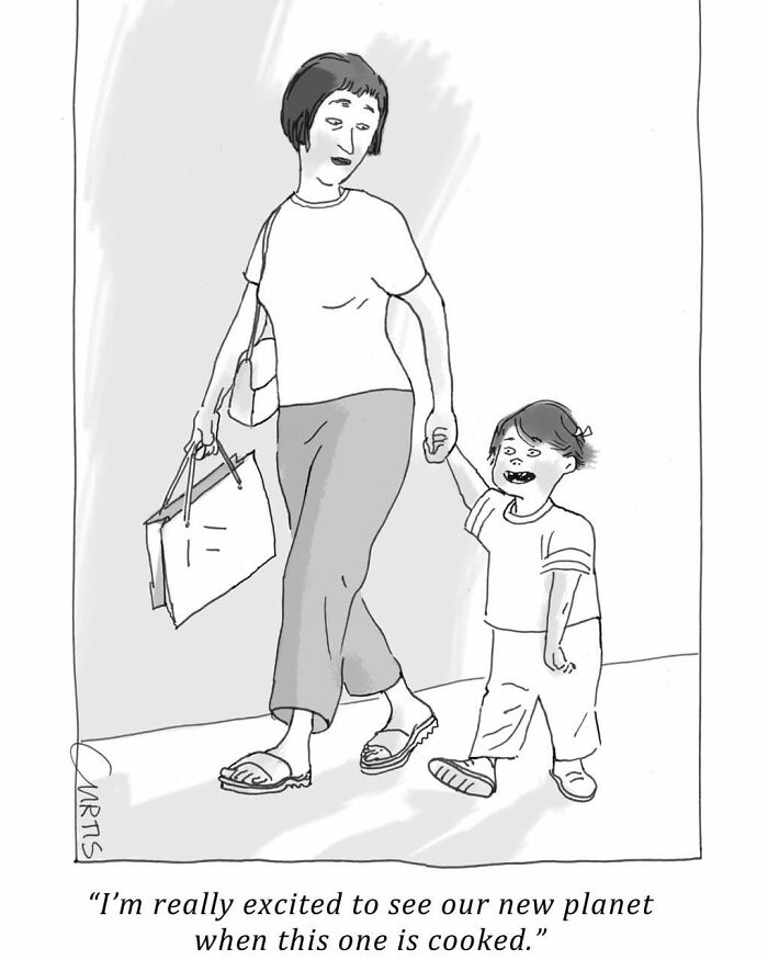 50 Satirical One-Panel Cartoons Showcasing The Reality Of Modern-Day Society By Kate Curtis (New Pics) 50 Satirical One-Panel Cartoons Showcasing The Reality Of Modern-Day Society By Kate Curtis (New Pics)