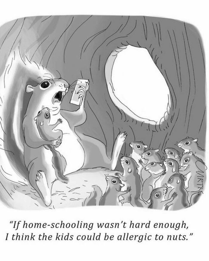 50 Satirical One-Panel Cartoons Showcasing The Reality Of Modern-Day Society By Kate Curtis (New Pics) 50 Satirical One-Panel Cartoons Showcasing The Reality Of Modern-Day Society By Kate Curtis (New Pics)