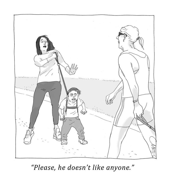 50 Satirical One-Panel Cartoons Showcasing The Reality Of Modern-Day Society By Kate Curtis (New Pics) 50 Satirical One-Panel Cartoons Showcasing The Reality Of Modern-Day Society By Kate Curtis (New Pics)