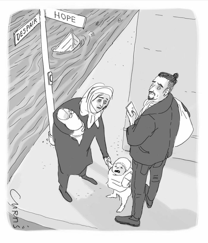 50 Satirical One-Panel Cartoons Showcasing The Reality Of Modern-Day Society By Kate Curtis (New Pics) 50 Satirical One-Panel Cartoons Showcasing The Reality Of Modern-Day Society By Kate Curtis (New Pics)