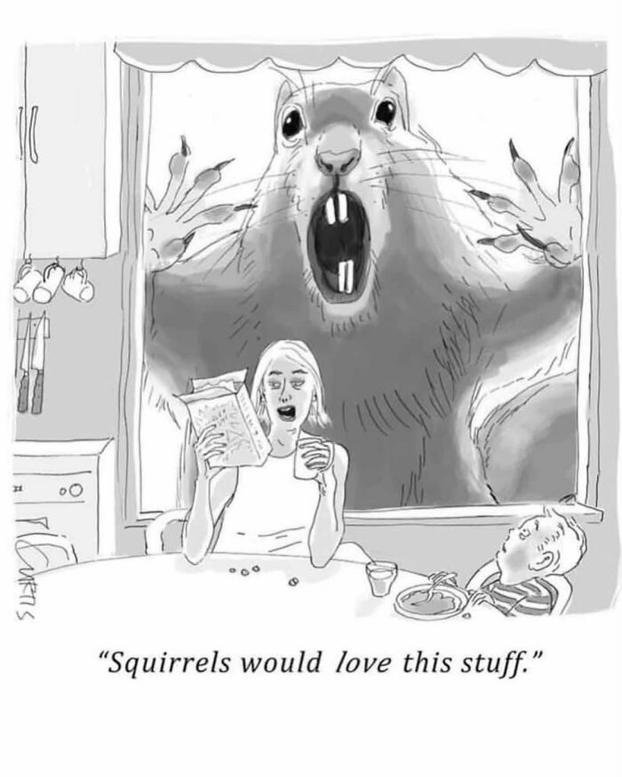 50 Satirical One-Panel Cartoons Showcasing The Reality Of Modern-Day Society By Kate Curtis (New Pics) 50 Satirical One-Panel Cartoons Showcasing The Reality Of Modern-Day Society By Kate Curtis (New Pics)