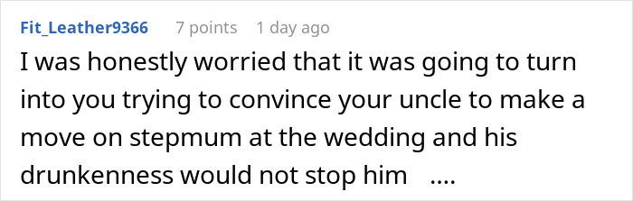 15YO Opens Up About Fearing Her New Stepmom, Uncle Turns Her Confession Into A Wedding Day Meltdown 15YO Opens Up About Fearing Her New Stepmom, Uncle Turns Her Confession Into A Wedding Day Meltdown