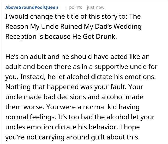 15YO Opens Up About Fearing Her New Stepmom, Uncle Turns Her Confession Into A Wedding Day Meltdown 15YO Opens Up About Fearing Her New Stepmom, Uncle Turns Her Confession Into A Wedding Day Meltdown