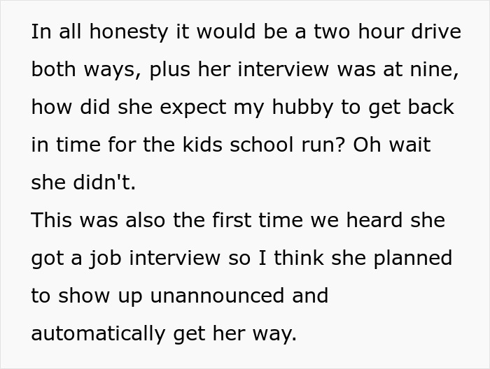 Pushy MIL Demands Four-Hour Ride Before Sunrise, Son Agrees But Drops Her Off At The Bus Station Pushy MIL Demands Four-Hour Ride Before Sunrise, Son Agrees But Drops Her Off At The Bus Station