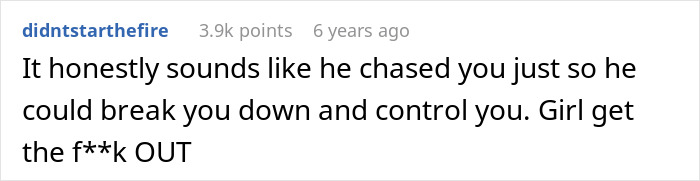 Guy Chases His Dream Girl, Spends The Next Year Calling Her Chubby And Trying To ‘Fix’ Her Guy Chases His Dream Girl, Spends The Next Year Calling Her Chubby And Trying To ‘Fix’ Her