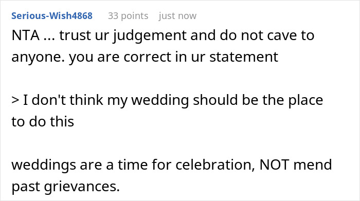Woman Bans Aunt Who Secretly Changed Grandpa’s Will From Her Wedding, Grandma Calls Her Unforgiving Woman Bans Aunt Who Secretly Changed Grandpa’s Will From Her Wedding, Grandma Calls Her Unforgiving