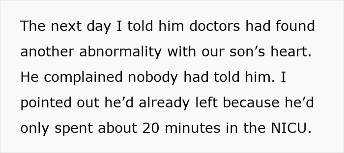 Guy Treats Paternity Leave Like A Vacay, Wife Feels Abandoned After He Ditches Her And Baby In NICU Guy Treats Paternity Leave Like A Vacay, Wife Feels Abandoned After He Ditches Her And Baby In NICU