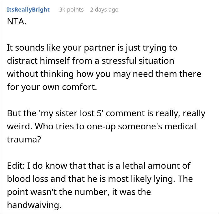 Guy Treats Paternity Leave Like A Vacay, Wife Feels Abandoned After He Ditches Her And Baby In NICU Guy Treats Paternity Leave Like A Vacay, Wife Feels Abandoned After He Ditches Her And Baby In NICU