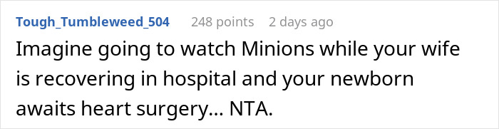 Guy Treats Paternity Leave Like A Vacay, Wife Feels Abandoned After He Ditches Her And Baby In NICU Guy Treats Paternity Leave Like A Vacay, Wife Feels Abandoned After He Ditches Her And Baby In NICU
