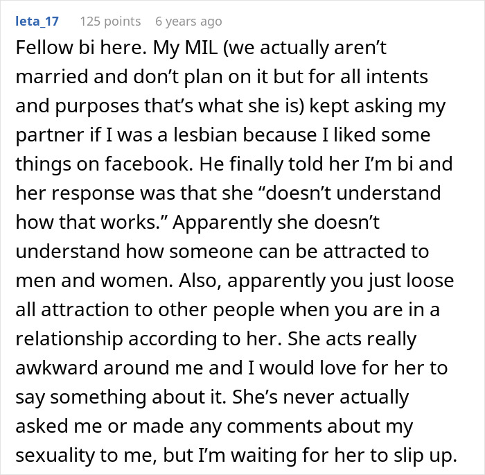 Bi Woman Goes On Outing With Fiancé’s Cousin, Sly MIL Uses FB Photo As Evidence Of Her “Cheating” Bi Woman Goes On Outing With Fiancé’s Cousin, Sly MIL Uses FB Photo As Evidence Of Her “Cheating”