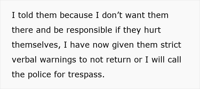 Mom’s Dumb Plan Blows Up In Her Face After She Refuses To Stop Letting Her Kids Trespass Neighbor’s Yard Mom’s Dumb Plan Blows Up In Her Face After She Refuses To Stop Letting Her Kids Trespass Neighbor’s Yard