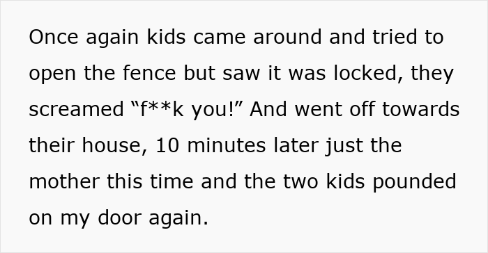 Mom’s Dumb Plan Blows Up In Her Face After She Refuses To Stop Letting Her Kids Trespass Neighbor’s Yard Mom’s Dumb Plan Blows Up In Her Face After She Refuses To Stop Letting Her Kids Trespass Neighbor’s Yard