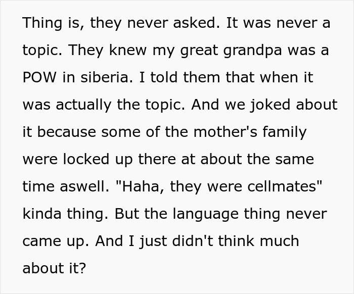 Guy’s Accidental Russian Reveal Leaves GF’s Parents Feeling Like He Was Hiding A Major Secret Guy’s Accidental Russian Reveal Leaves GF’s Parents Feeling Like He Was Hiding A Major Secret