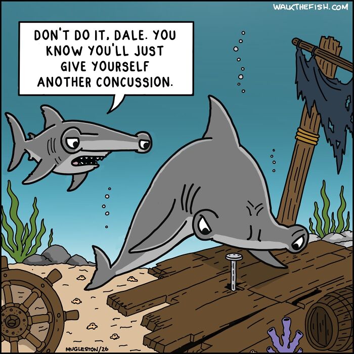 ‘Walk The Fish’: 30 Comics Where Everyone Treats The Most Ridiculous Situations Like It’s Totally Normal ‘Walk The Fish’: 30 Comics Where Everyone Treats The Most Ridiculous Situations Like It’s Totally Normal