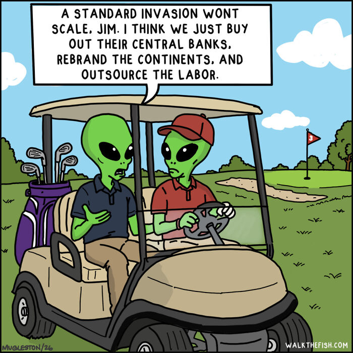 ‘Walk The Fish’: 30 Comics Where Everyone Treats The Most Ridiculous Situations Like It’s Totally Normal ‘Walk The Fish’: 30 Comics Where Everyone Treats The Most Ridiculous Situations Like It’s Totally Normal