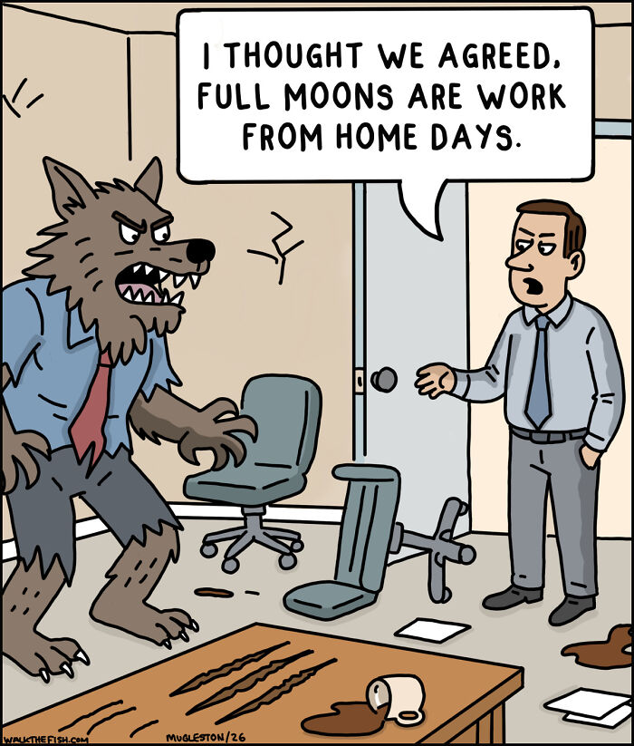 ‘Walk The Fish’: 30 Comics Where Everyone Treats The Most Ridiculous Situations Like It’s Totally Normal ‘Walk The Fish’: 30 Comics Where Everyone Treats The Most Ridiculous Situations Like It’s Totally Normal