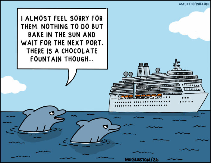 ‘Walk The Fish’: 30 Comics Where Everyone Treats The Most Ridiculous Situations Like It’s Totally Normal ‘Walk The Fish’: 30 Comics Where Everyone Treats The Most Ridiculous Situations Like It’s Totally Normal