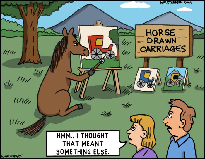 ‘Walk The Fish’: 30 Comics Where Everyone Treats The Most Ridiculous Situations Like It’s Totally Normal ‘Walk The Fish’: 30 Comics Where Everyone Treats The Most Ridiculous Situations Like It’s Totally Normal