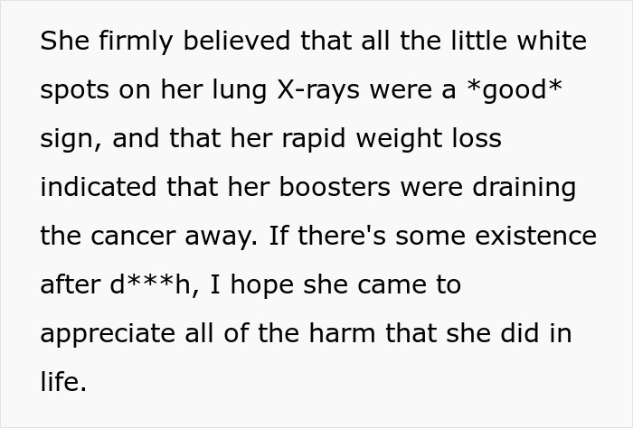 MIL Insults Husband For Letting His Very Sick Wife Trust Doctors Instead Of Relying On Her Cryptic Cures MIL Insults Husband For Letting His Very Sick Wife Trust Doctors Instead Of Relying On Her Cryptic Cures