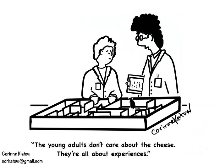 40 Clever Single-Panel Cartoons By Corinne Katow That Turn Everyday Life Into Brilliant Jokes 40 Clever Single-Panel Cartoons By Corinne Katow That Turn Everyday Life Into Brilliant Jokes