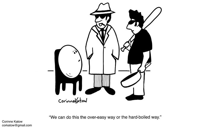 40 Clever Single-Panel Cartoons By Corinne Katow That Turn Everyday Life Into Brilliant Jokes 40 Clever Single-Panel Cartoons By Corinne Katow That Turn Everyday Life Into Brilliant Jokes