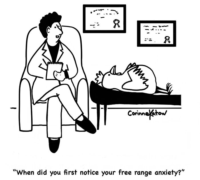 40 Clever Single-Panel Cartoons By Corinne Katow That Turn Everyday Life Into Brilliant Jokes 40 Clever Single-Panel Cartoons By Corinne Katow That Turn Everyday Life Into Brilliant Jokes