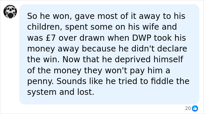 Lottery Winner Blows £80,000 In Weeks On Holidays And Family Gifts And Now Has £1.08 A Week Pension Lottery Winner Blows £80,000 In Weeks On Holidays And Family Gifts And Now Has £1.08 A Week Pension