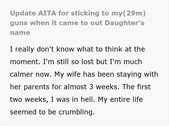 Wife Uses A Boy’s Name For Baby Daughter Behind Hubby’s Back, He Considers Divorce When He Finds Out Wife Uses A Boy’s Name For Baby Daughter Behind Hubby’s Back, He Considers Divorce When He Finds Out