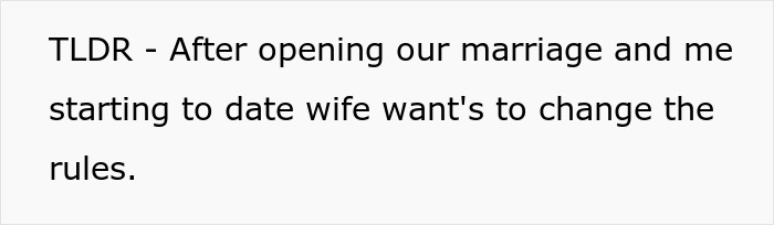 Husband Accepts Open Marriage For Family’s Sake, Wife Wants New Rules After He Meets Another Woman Husband Accepts Open Marriage For Family’s Sake, Wife Wants New Rules After He Meets Another Woman