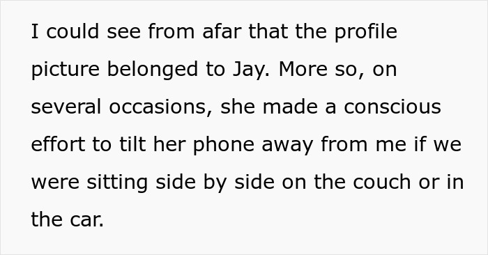 Man Finds Wife’s Secret Conversations With Another Guy, She Says It’s His Fault She Needed Support Man Finds Wife’s Secret Conversations With Another Guy, She Says It’s His Fault She Needed Support