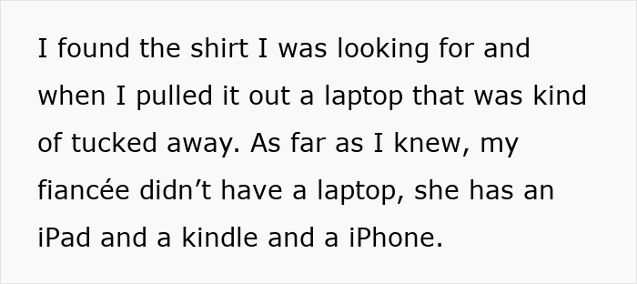 Internet Creates Crazy Theories Why Man&rsquo;s Fianc&eacute;e Has A Fancy Laptop In Her Closet, None Of Them Are Right