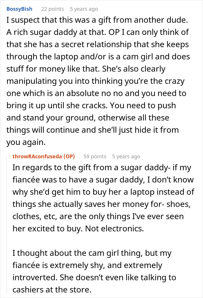 Internet Creates Crazy Theories Why Man&rsquo;s Fianc&eacute;e Has A Fancy Laptop In Her Closet, None Of Them Are Right