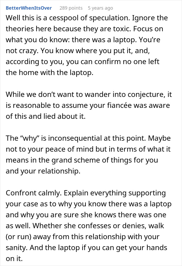 Internet Creates Crazy Theories Why Man&rsquo;s Fianc&eacute;e Has A Fancy Laptop In Her Closet, None Of Them Are Right