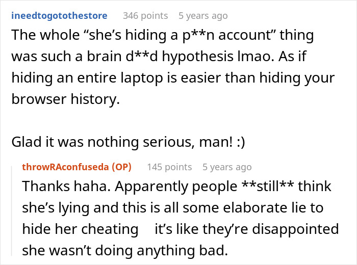 Internet Creates Crazy Theories Why Man&rsquo;s Fianc&eacute;e Has A Fancy Laptop In Her Closet, None Of Them Are Right