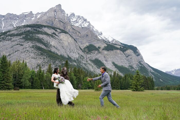 82 Funny Wedding Photos That Are Actually Iconic