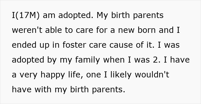 Adopted Teen&rsquo;s Birth Parents Reappear With A Wild Demand: &ldquo;I Am In Sudden Debt To Them&rdquo;