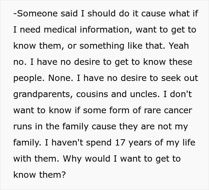 Adopted Teen&rsquo;s Birth Parents Reappear With A Wild Demand: &ldquo;I Am In Sudden Debt To Them&rdquo;