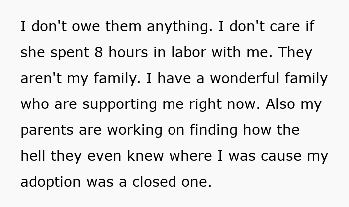 Adopted Teen&rsquo;s Birth Parents Reappear With A Wild Demand: &ldquo;I Am In Sudden Debt To Them&rdquo;