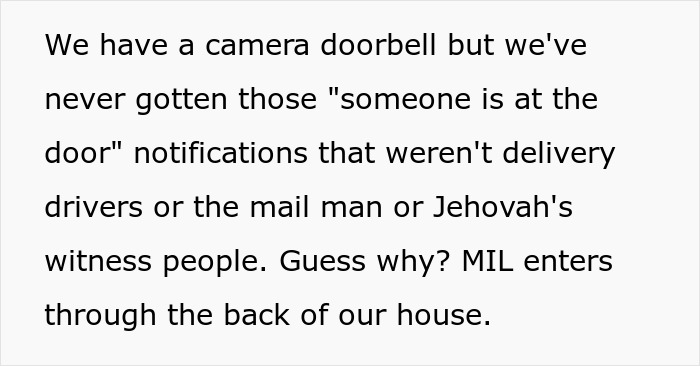 MIL Says She Sneaks Into Son’s Home To Clean, Cameras Show She Doesn’t Do Only That MIL Says She Sneaks Into Son’s Home To Clean, Cameras Show She Doesn’t Do Only That