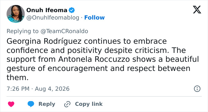 Georgina Rodriguez Hits Back At Body-Shamers After Her Yacht Photos Spark Cruel Comments Georgina Rodriguez Hits Back At Body-Shamers After Her Yacht Photos Spark Cruel Comments
