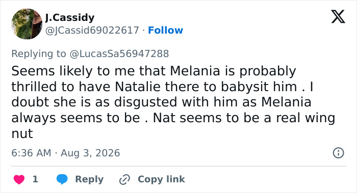Trump’s Comments About 34YO Assistant Raise Eyebrows As Scrutiny Of Melania’s Absence From Public Life Mounts Trump’s Comments About 34YO Assistant Raise Eyebrows As Scrutiny Of Melania’s Absence From Public Life Mounts